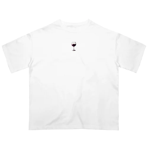 ワイン好き専用Tシャツ Oversized T-Shirt