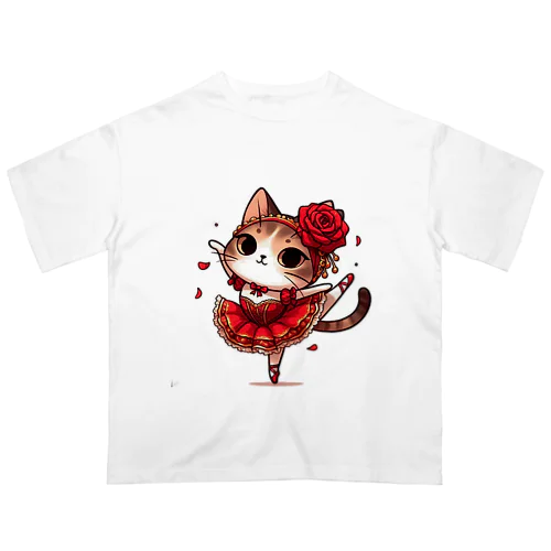 ねこねこキトリ オーバーサイズTシャツ