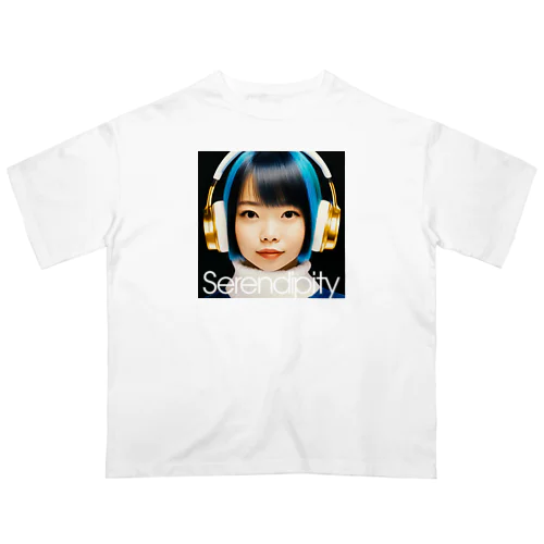 セレンディピティガール_03 オーバーサイズTシャツ