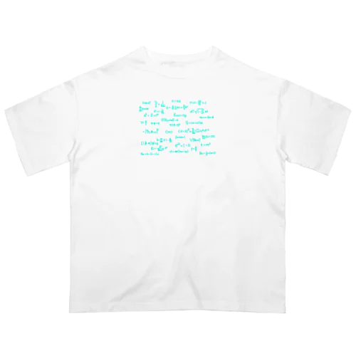 物理の数式 Oversized T-Shirt