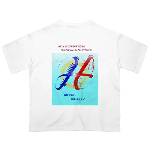 Zodiac Alphabet H-cb オーバーサイズTシャツ