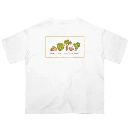 はるさく野菜 Oversized T-Shirt