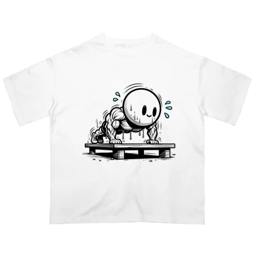 筋トレヤサオくん オーバーサイズTシャツ