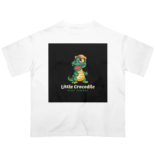 ちっちゃいワニ オーバーサイズTシャツ