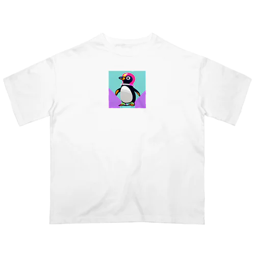 かわいいペンギン Oversized T-Shirt