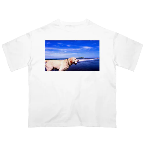 ラブラドール海老蔵 Oversized T-Shirt