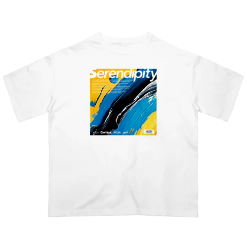 セレンディピティドローイング_03 Oversized T-Shirt