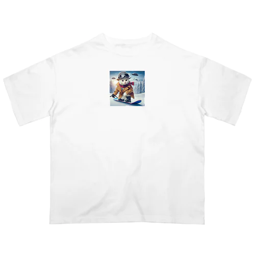 白猫探偵の冬休み Oversized T-Shirt