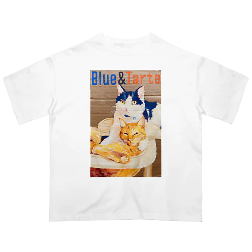 ブルー&タルト オーバーサイズTシャツ