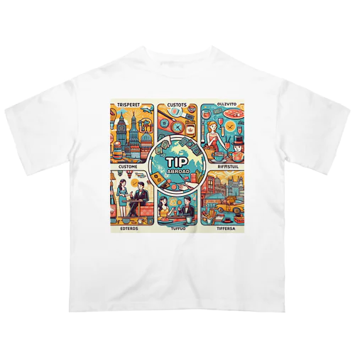 TIP ABROAD オーバーサイズTシャツ