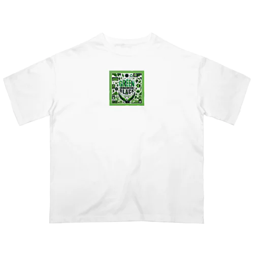 Green is the New Black オーバーサイズTシャツ