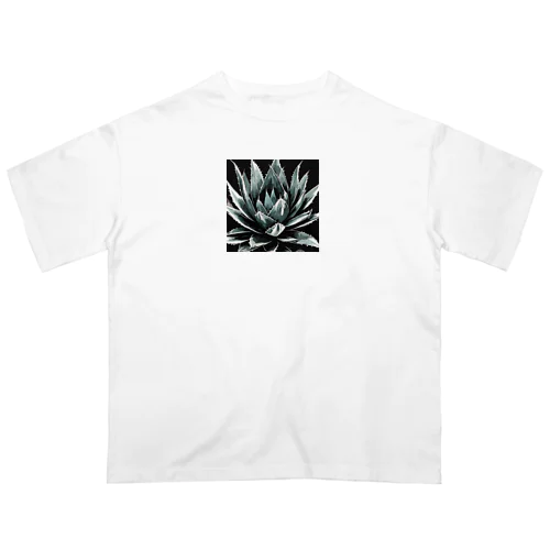 プランツパラダイスブラックアガベ Oversized T-Shirt