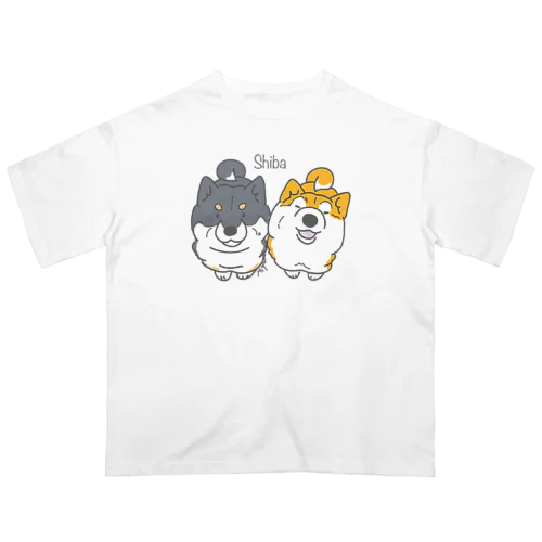 むっちり柴犬くん Oversized T-Shirt