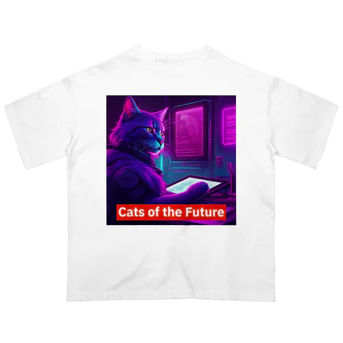 Cats of the Future Oversized T-Shirt