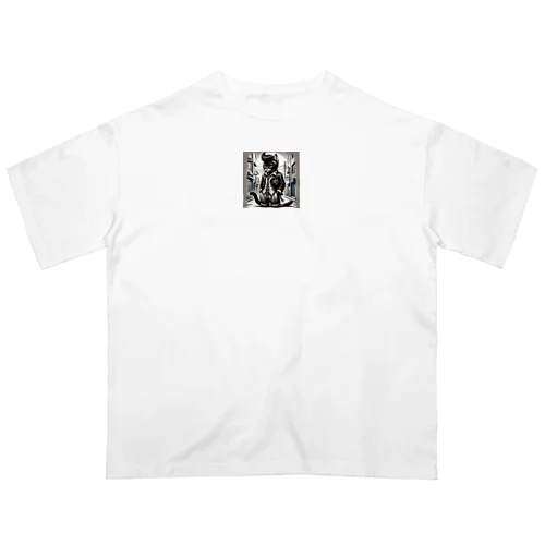 男らしいねこ Oversized T-Shirt