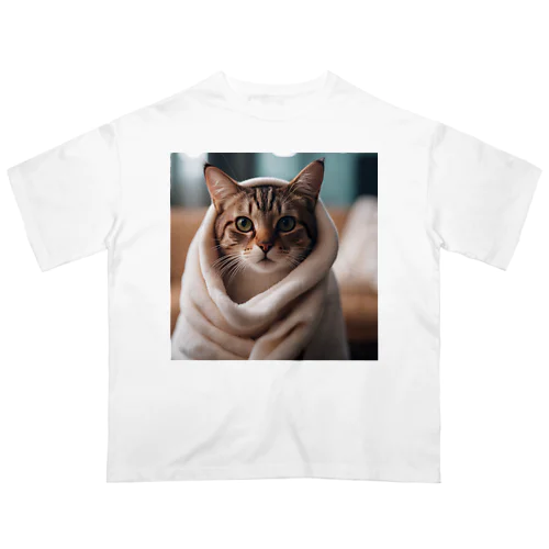 毛布猫 Oversized T-Shirt