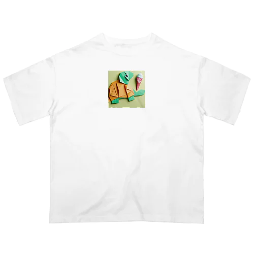 ice meets オリガミカメ Oversized T-Shirt