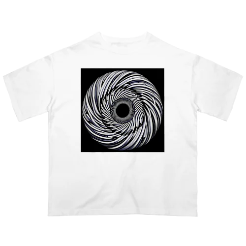 optical illusion 01 オーバーサイズTシャツ