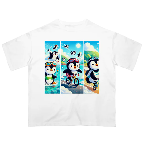 ぺんくん～トライアスロン オーバーサイズTシャツ