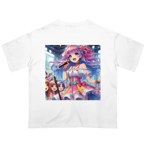 美少女系アイドル オーバーサイズTシャツ