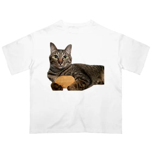 『猫に小判』オレはニャン蔵 オーバーサイズTシャツ