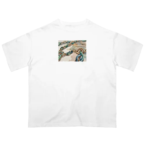 チェーンデザイン Oversized T-Shirt