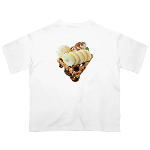 ベルギーバナナチョコワッフル オーバーサイズTシャツ