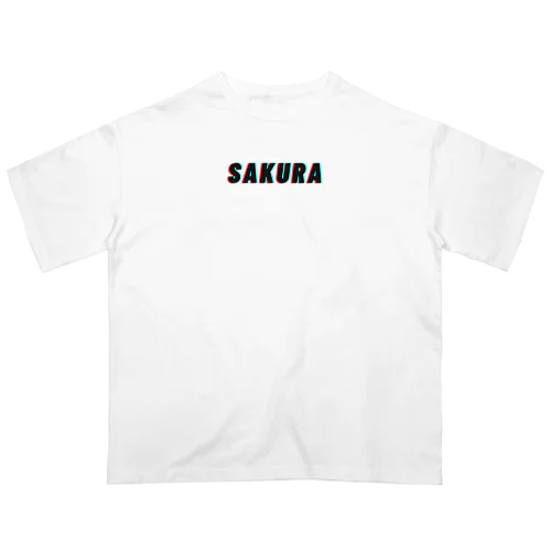 SAKURA オーバーサイズTシャツ