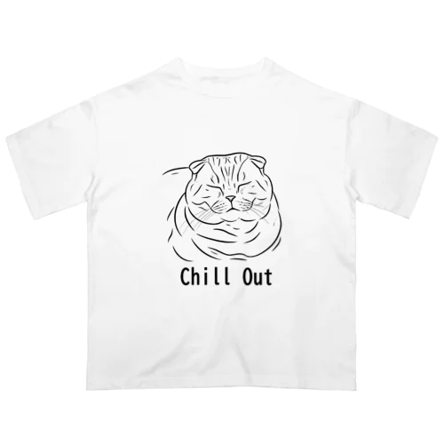 まったり猫 オーバーサイズTシャツ