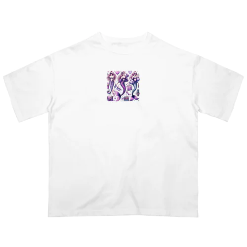 セクシーマーメイド Oversized T-Shirt