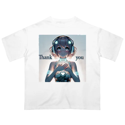 ゲーミング少女ピーシーフォー Oversized T-Shirt