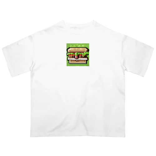 サラダハンバーガー オーバーサイズTシャツ