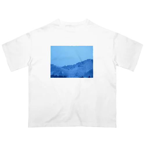 雪山　2024.2.2 オーバーサイズTシャツ