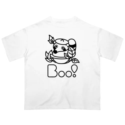 Boo!(ぶんぶくちゃがま) Oversized T-Shirt