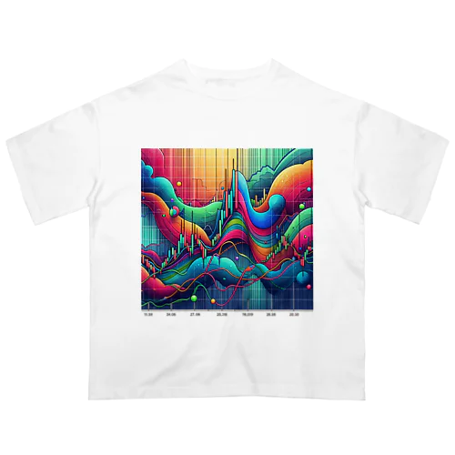 ボリンジャーバンド オーバーサイズTシャツ