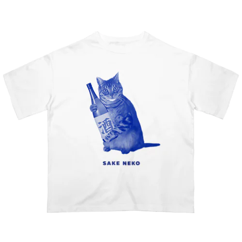 SAKE NEKO Oversized T-Shirt