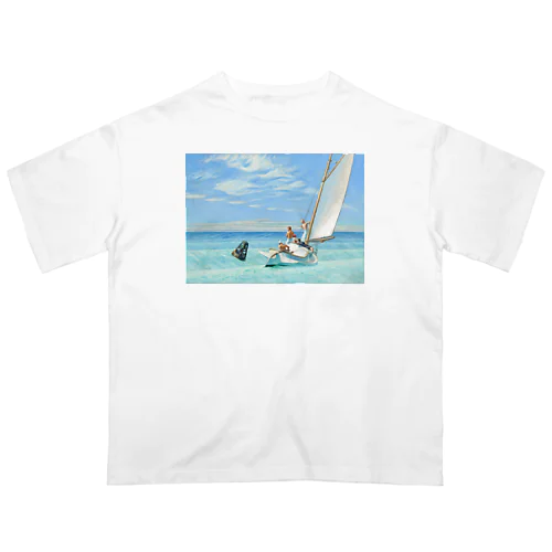 Edward Hopper "Ground swell" オーバーサイズTシャツ