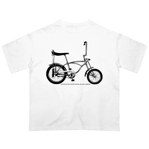 クールでスタイリッシュなアメリカン自転車 Oversized T-Shirt