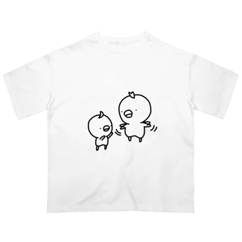 兄弟ひよこ Oversized T-Shirt