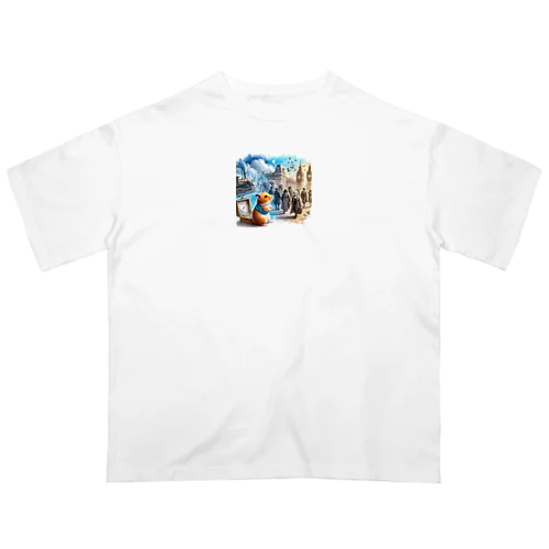 フクの時間旅行 Oversized T-Shirt