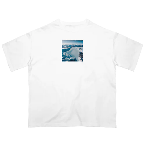 グリーンランドの氷河 Oversized T-Shirt