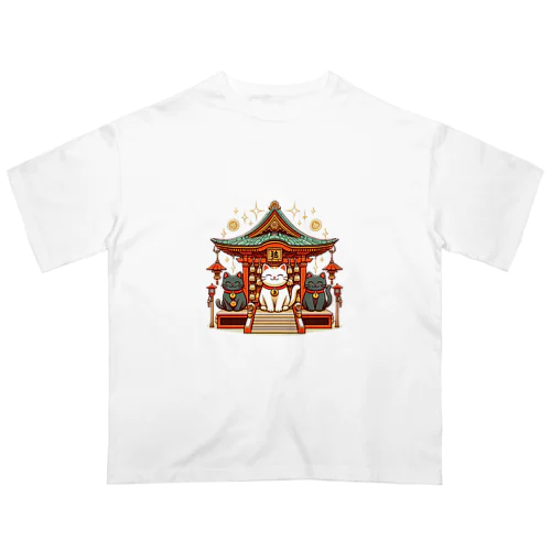 笑福 オーバーサイズTシャツ