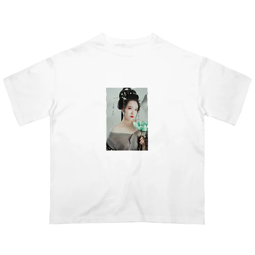 中国風美人 オーバーサイズTシャツ