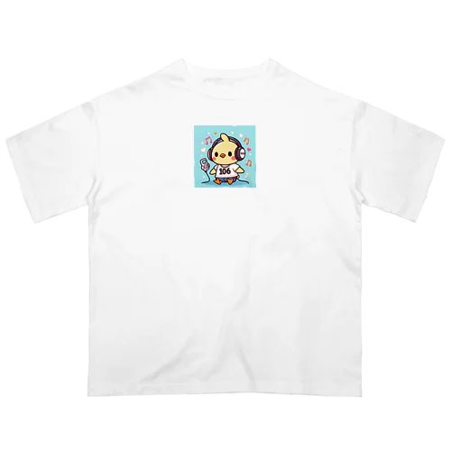 かわいいヒヨコ オーバーサイズTシャツ