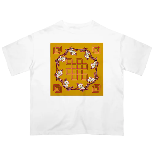 Chinese Plum オーバーサイズTシャツ