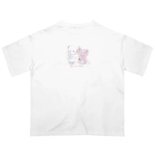 嫉妬しちゃうᕱ⑅︎ᕱ" オーバーサイズTシャツ