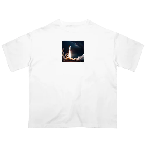 宇宙へ発進 Oversized T-Shirt