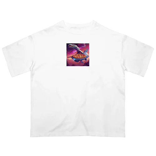 宇宙間宅配ヘビ Oversized T-Shirt