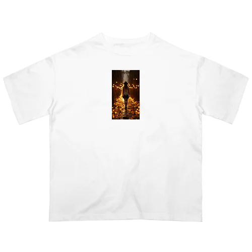 Journey Through the Lanterns Oversized T-Shirt