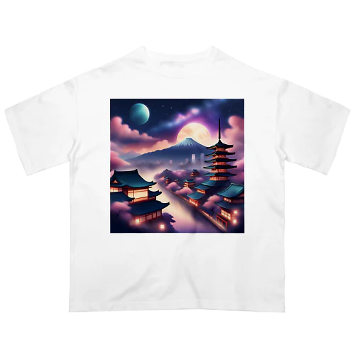 Japan Galaxy Oversized T-Shirt